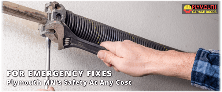 Broken Garage Door Spring Plymouth MN
